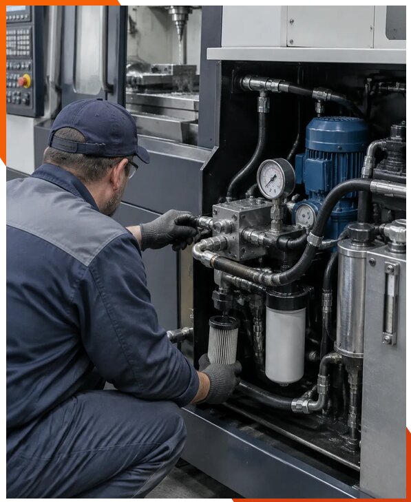 Обслуживание гидравлики станков в Шумерле